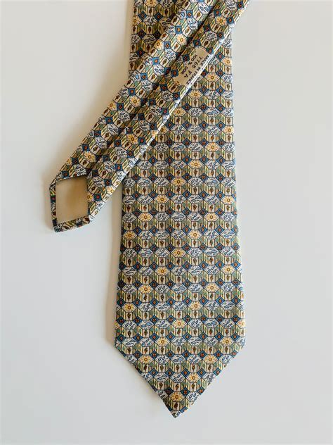 vintage hermes tie|Hermes tie stockists uk.